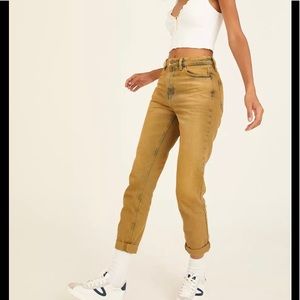BDG Urban Outfitters Mom High Rise Rust Jeans